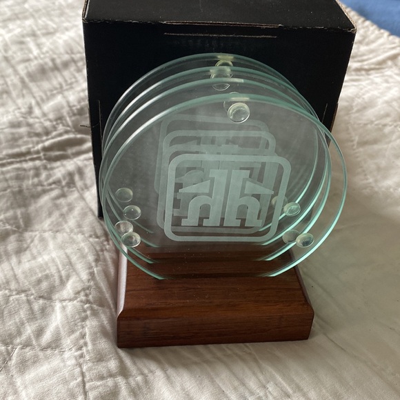 Home Hardware Glass Coasters - Picture 1 of 3